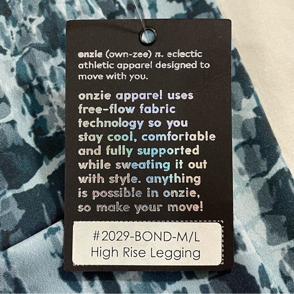 Onzie High Rise Leggings - Picture 9 of 9